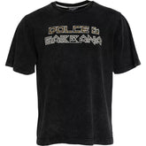 Dolce & Gabbana Black Logo Print Cotton Crewneck Men T-shirt -   -  Dolce & Gabbana.